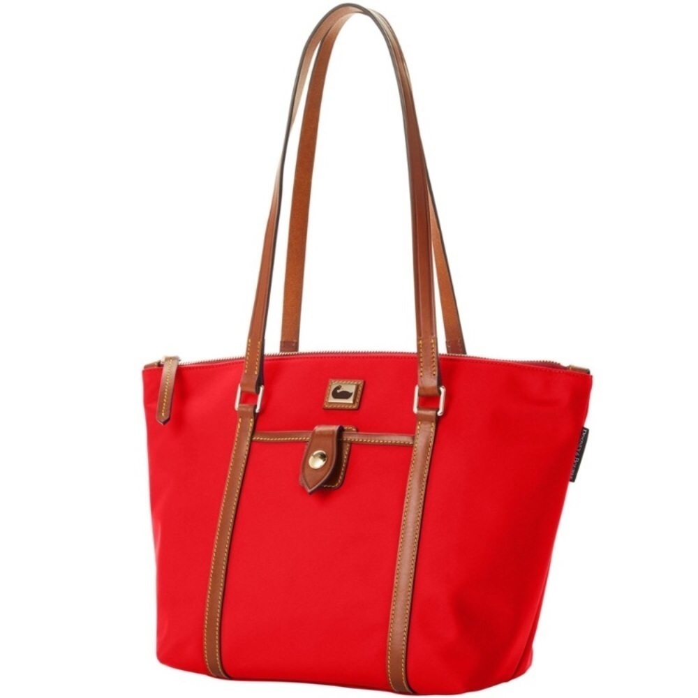 Dooney & Bourke Wayfarer Zip Tote Bag Red - Picture 7 of 16